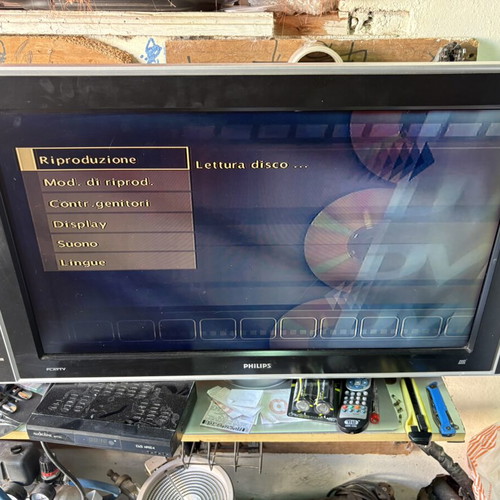 Thomson DTH 195 E DVD CD player used, vintage condition