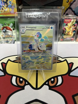 Primarina 088/084 PBL Holo Full Art 150HP κάρτα Pokémon νερού
