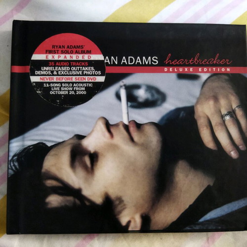 Ryan Adams Heartbreaker Deluxe Edition 2CD+DVD like new, rock