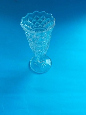 Glass used with embossed vintage design