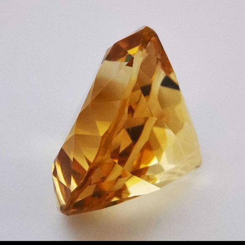 Citrine 34.82 ct certified by ALGT