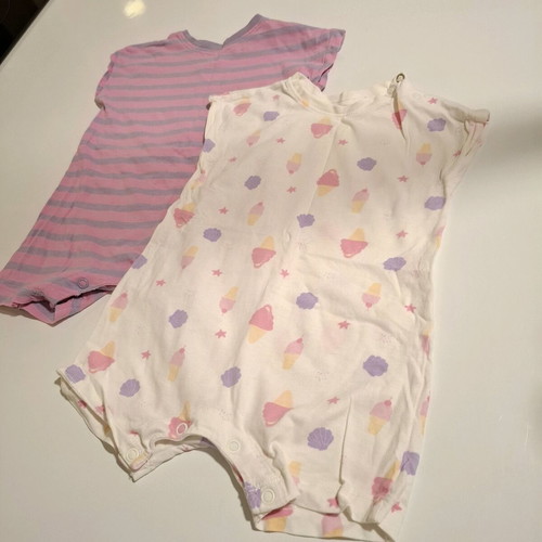 Sinsay short-sleeve bodysuit set 6-9 months like new, summer