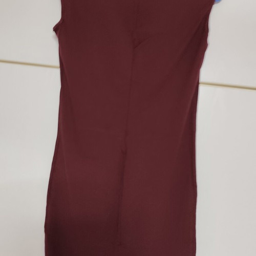 Celestino sleeveless dress, burgundy, size Large