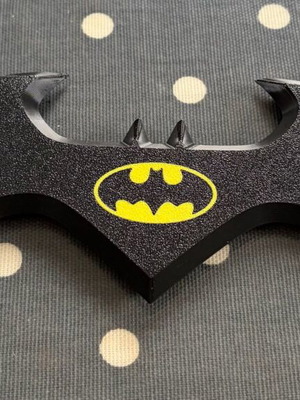 Batman Batarang 3D print, like new, plastic PLA