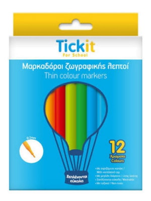 Thin markers for painting with perfect color