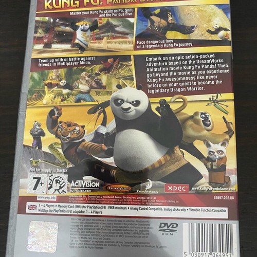 Kung Fu Panda PS2 game used