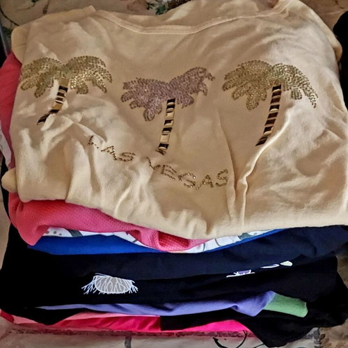 Women's blouses like new, summer style, pack of 50 pieces