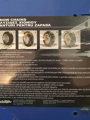 Snow chains new anti-slip