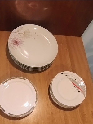 Bocca kai Alla Porcelain dinner plates set, 16 pieces