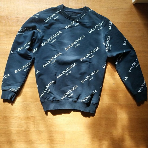 Balenciaga blue pullover like new, size XS