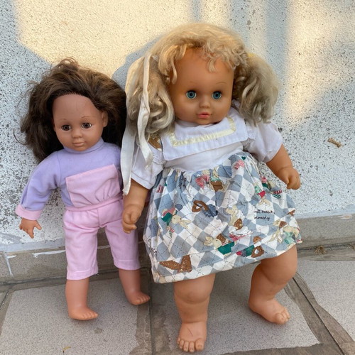 Dolls used, good condition, set of two