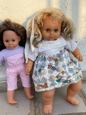 Dolls used, good condition, set of two
