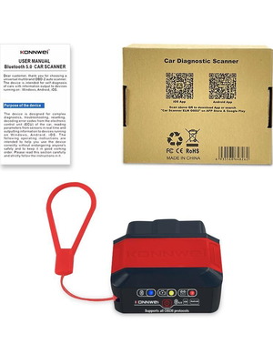 Konnwei KW906 OBD2 Diagnostic Scanner Bluetooth 5.2 New