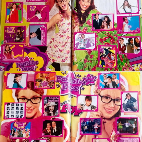 Patito Feo Sticker Album used with 290 of 300 stickers, vintage 2008