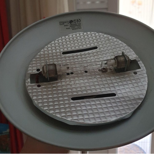 Floor lamp with dimmer switch, 1.80 meters tall