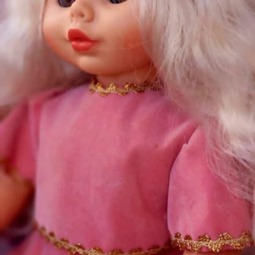 Vintage El Greco Doll 45cm like new, pink princess