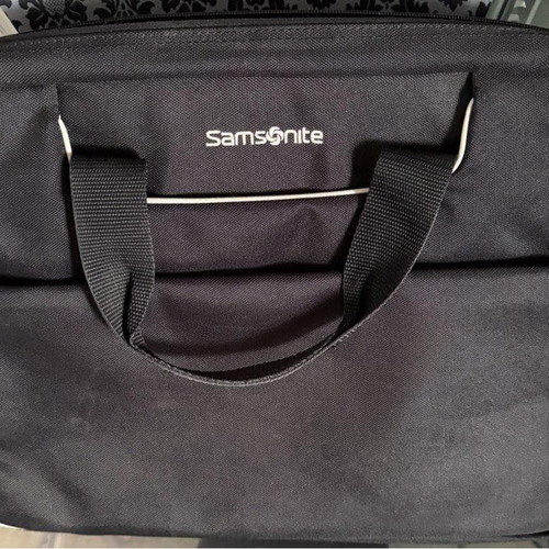 Samsonite laptop bag like new, black