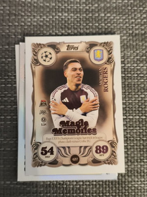 Topps Match Attax UEFA Morgan Rogers like new