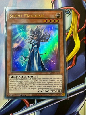 Silent Magician Ultra Rare κάρτα Yu-Gi-Oh! καινούργια