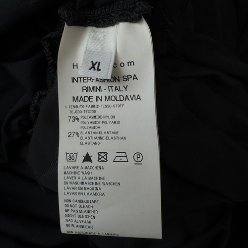 High women's elastic tunic XL like new, dark blue