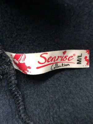 Senrise sweatshirt like new, blue and yellow, size M