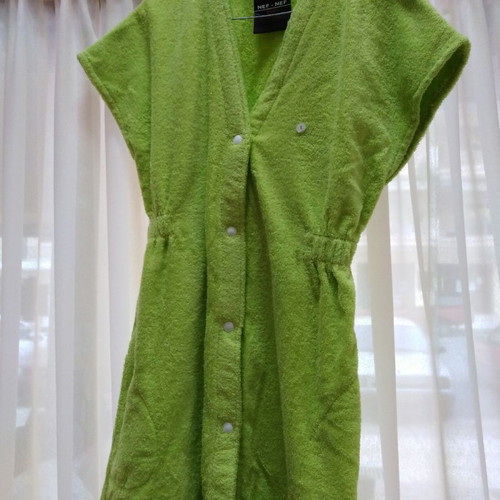 Nef Nef green bathrobe, large