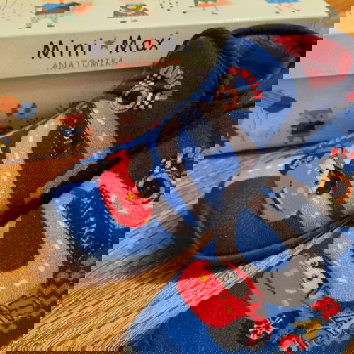 Mini Max ανατομικές παντόφλες μεταχειρισμένες size 31 μπλε