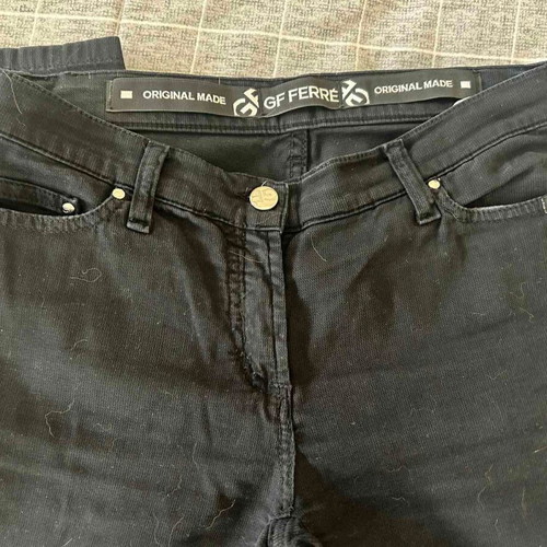 Women's Black Capri Pants GF FERRE Vintage used, size 26