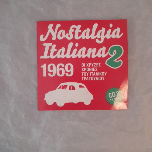 Nostalgia Italiana 2 1969 CD like new