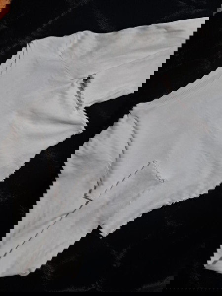 Λευκή μπλούζα / crop top