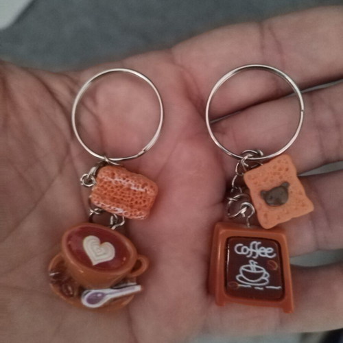 Coffee keychains pack of 2 new