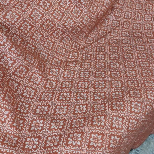 Wool blanket like new with handmade lace, approx. 2.3x1.7m