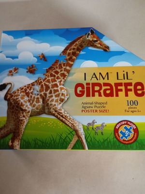 I am lil' Giraffe Madden Capp Puzzle new, 100 pieces