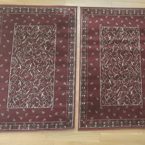 Pair of rugs 67×105 cm, new
