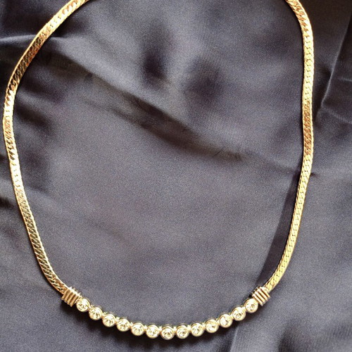 Swarovski Riviera Necklace 40cm like new, ideal for wedding