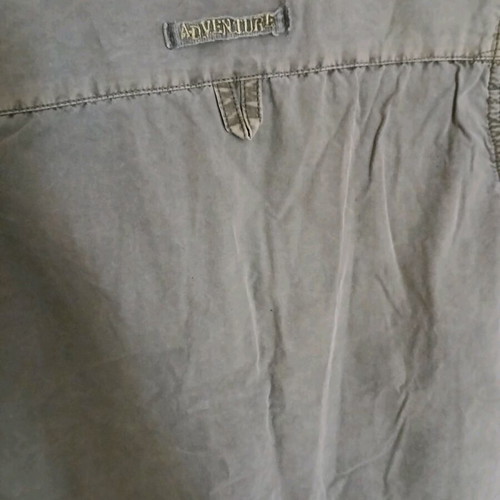 Kids jacket khaki gray like new, size 122-128 cm