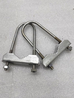 Antenna clamp 15cm pair, new