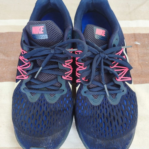 Nike Air Zoom Winflo 5 running shoes size 40 used, blue and pink