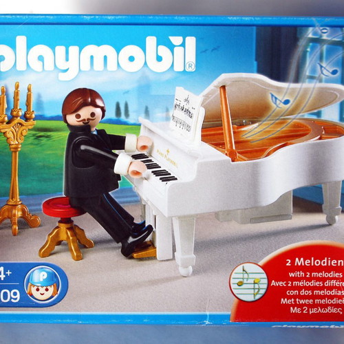 Playmobil 4309 Wedding Pianist with 2 Melodies 2007 sealed new