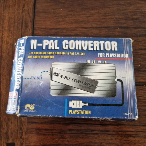 N-PAL Convertor for Playstation 1 like new NTSC to PAL