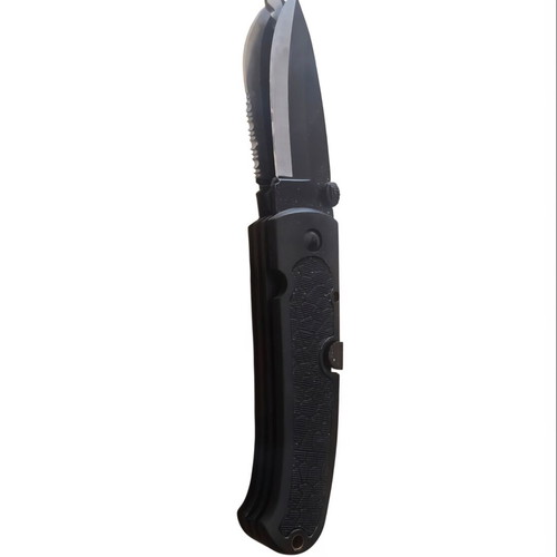 Lock Blade Pocket Knife with Locking Mechanism and 3 Blades, New