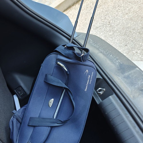Bartuggi travel bag like new, blue, 50x30 cm