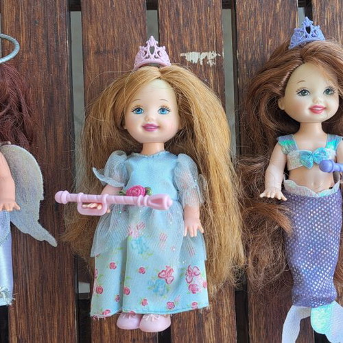 Shelly dolls used, set of 3
