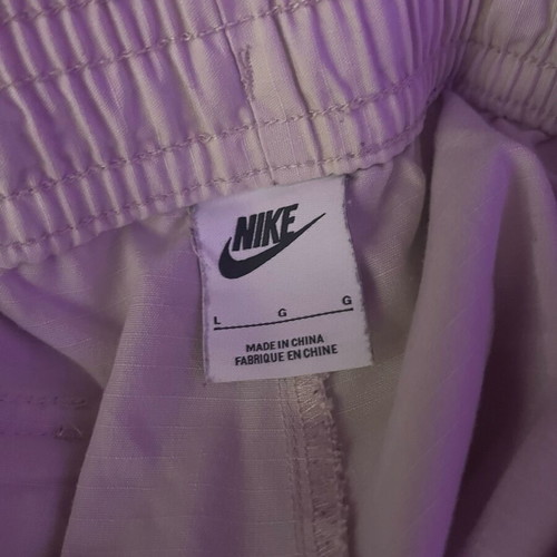 Nike beige jean-style shorts size L like new unisex