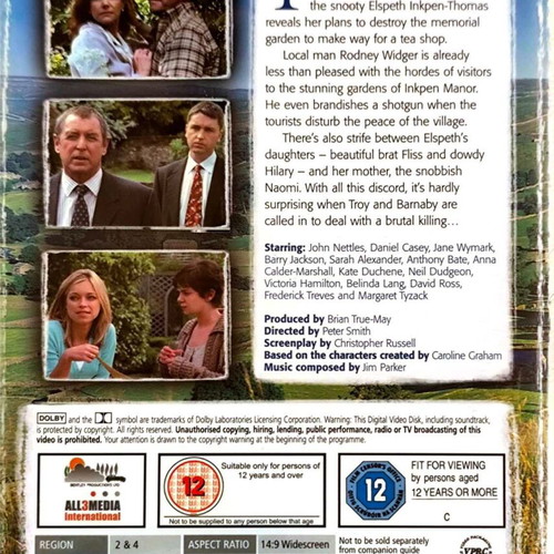 Midsomer Murders Garden of Death DVD, sealed, no subtitles