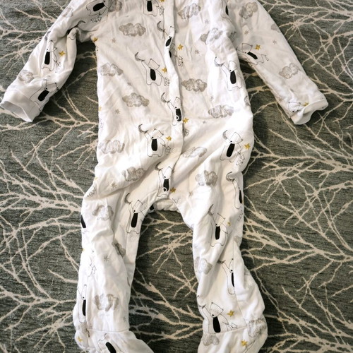 Baby sleeping bag with buttons for 18-24 months, like new