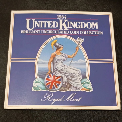 United Kingdom 1984 coin set uncirculated, new