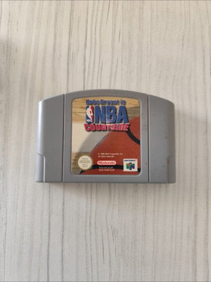 Kobe Bryant in NBA Courtside Nintendo 64 game used, PAL version