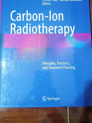 Carbon Ion Radiotherapy medical book like new, English