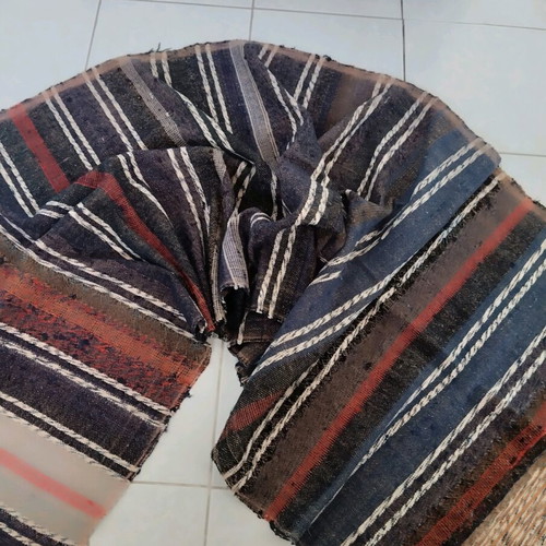 Woven traditional handmade rug new 215x65 cm